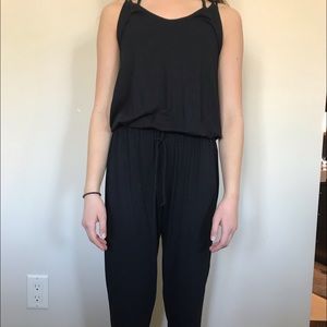 Gap black pantsuit